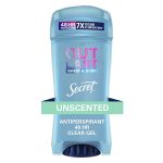 Secret Antiperspirant Deodorant for Women, Unscented, Clear Gel, Outlast Xtend, 2.6 Oz (Pack of 6) (Packaging May Vary) - Image 9